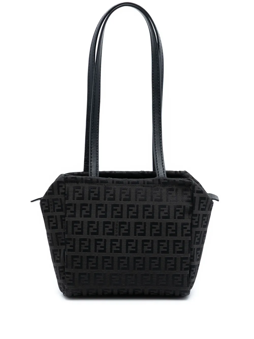 Fendi Pre-Owned 2000-2010 Mini Zucchino Canvas handbag - Nero