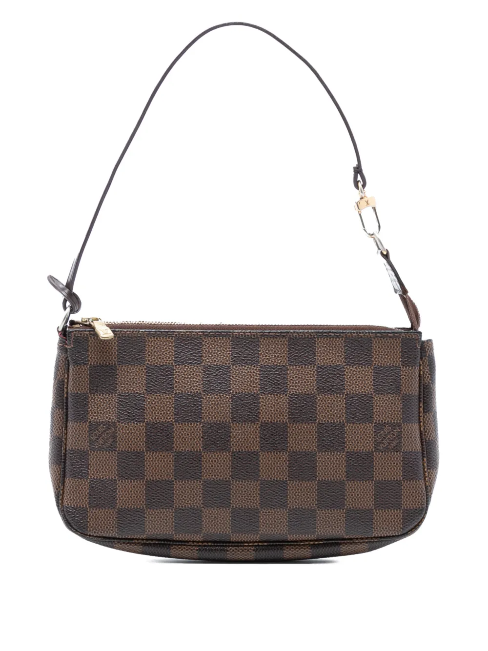 Louis Vuitton Pre-Owned 2009 Damier Ebene Pochette Accessoires shoulder bag - Marrone
