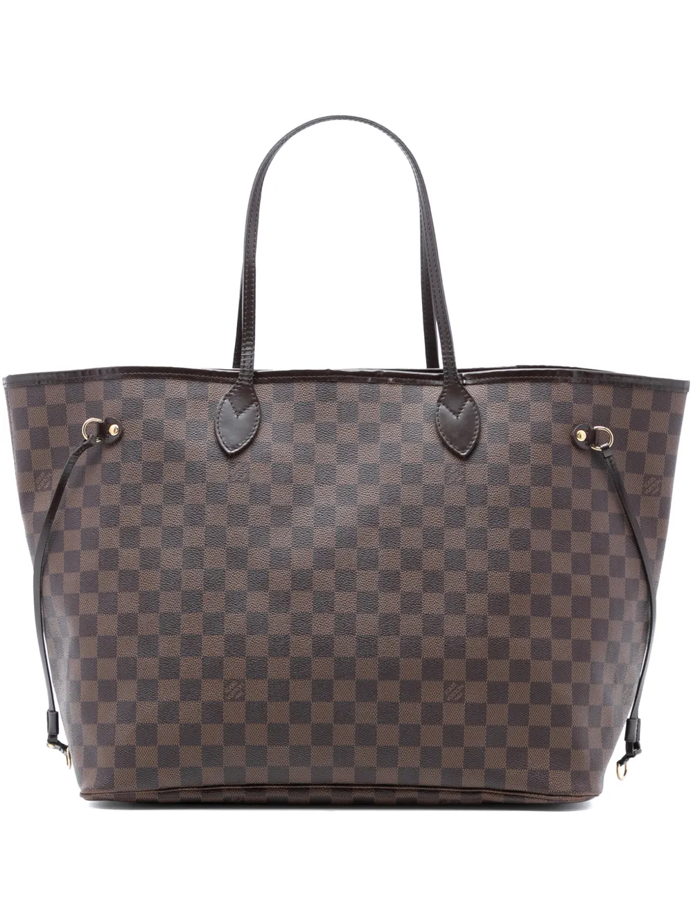 Louis Vuitton Pre-Owned 2010 Damier Ebene Neverfull GM tote bag - Marrone