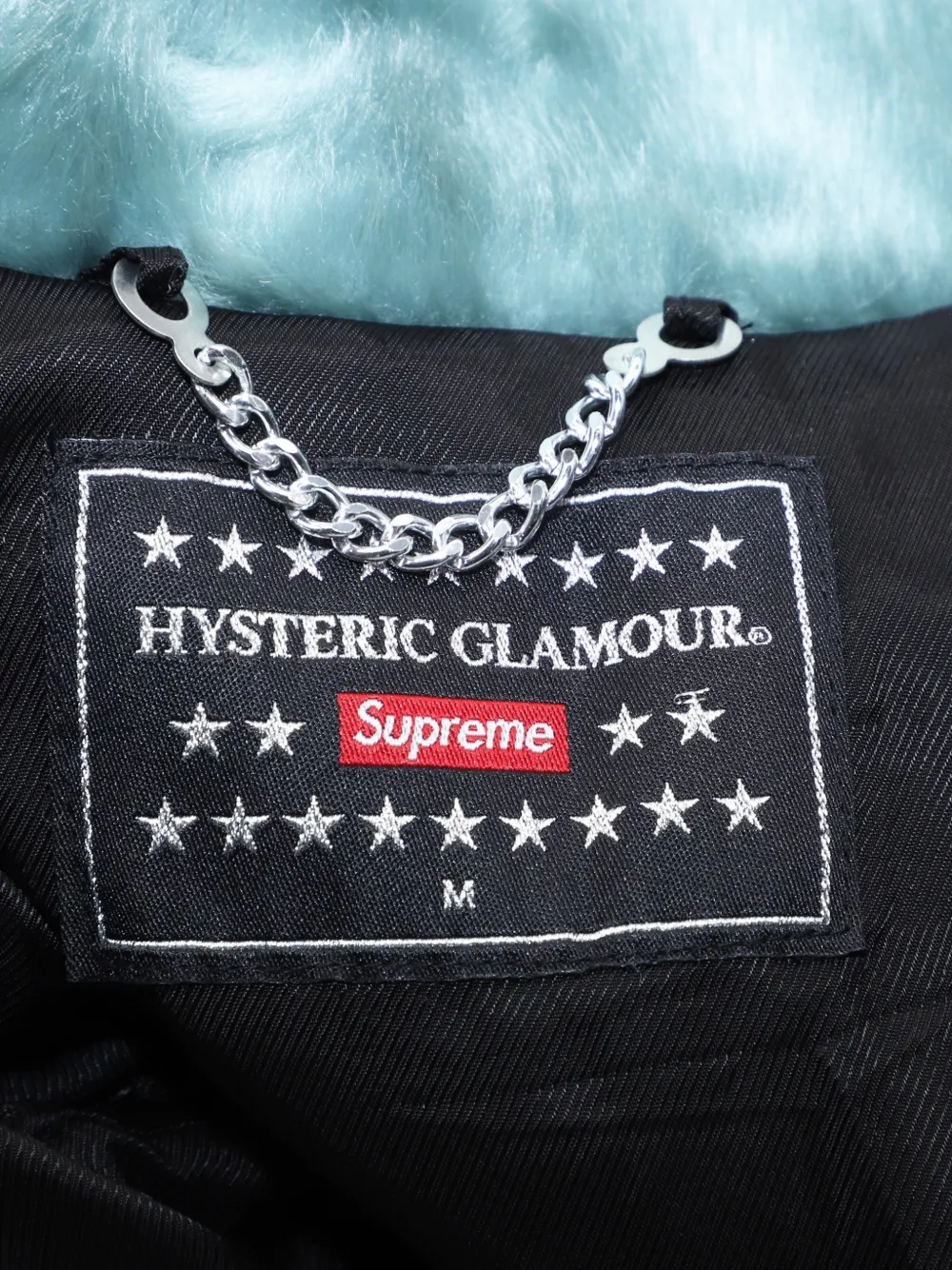 X Hysteric Glamour Lettering-Embroidery Coat