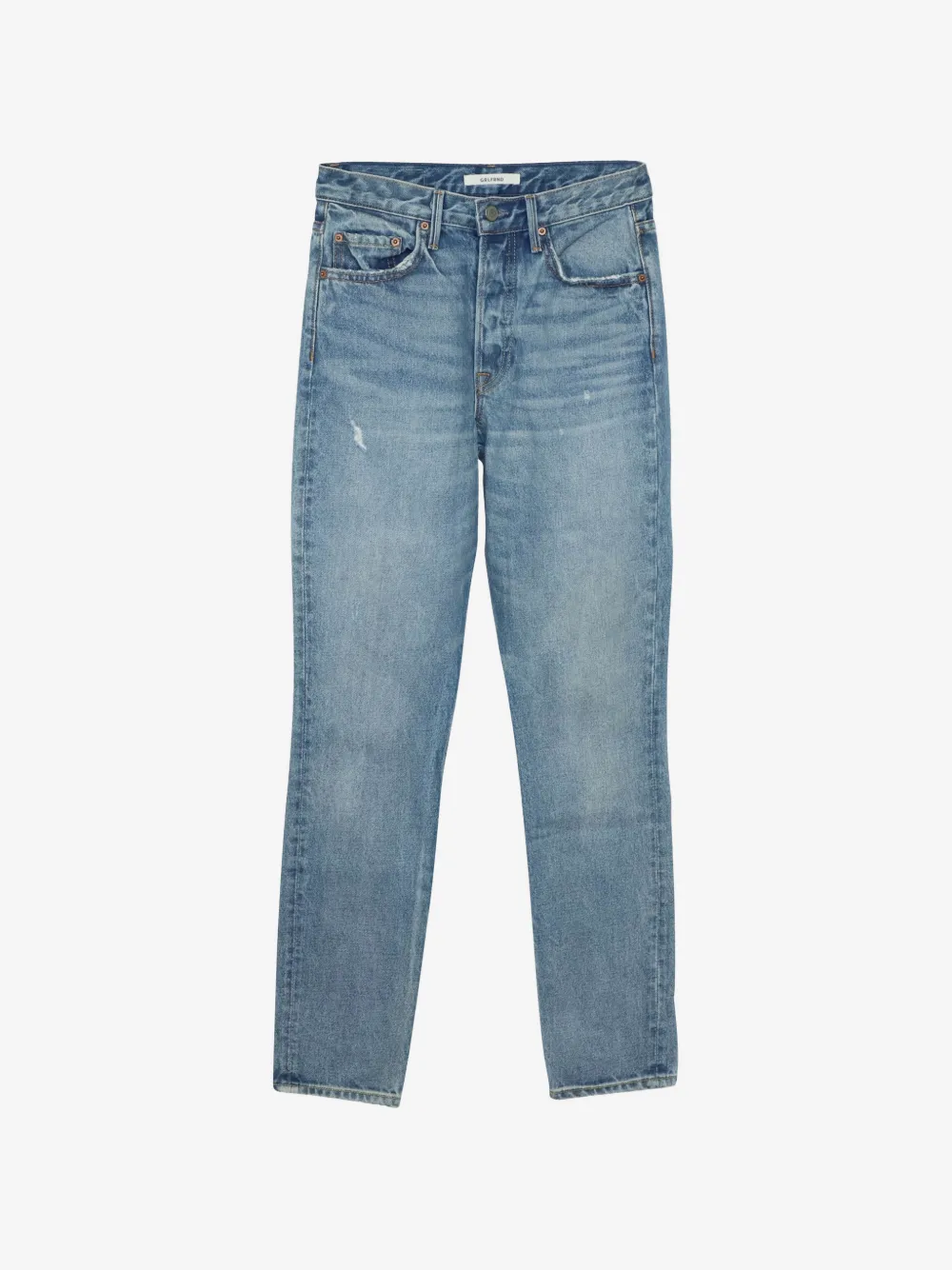 Grlfrnd blue straight jeans | Blue | Image 1