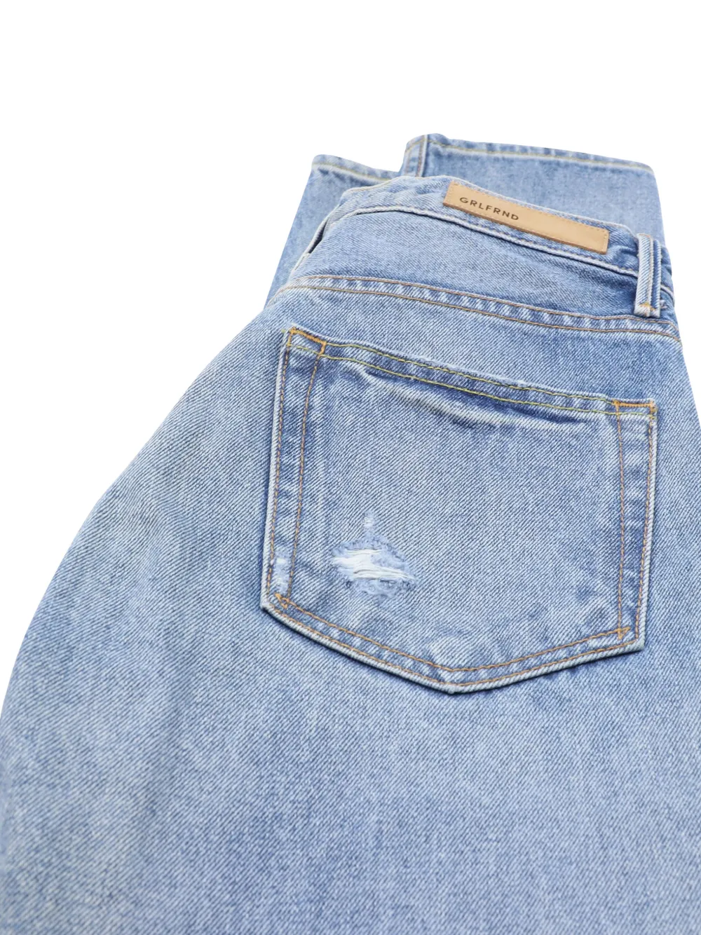  Grlfrnd Blue Straight Jeans 