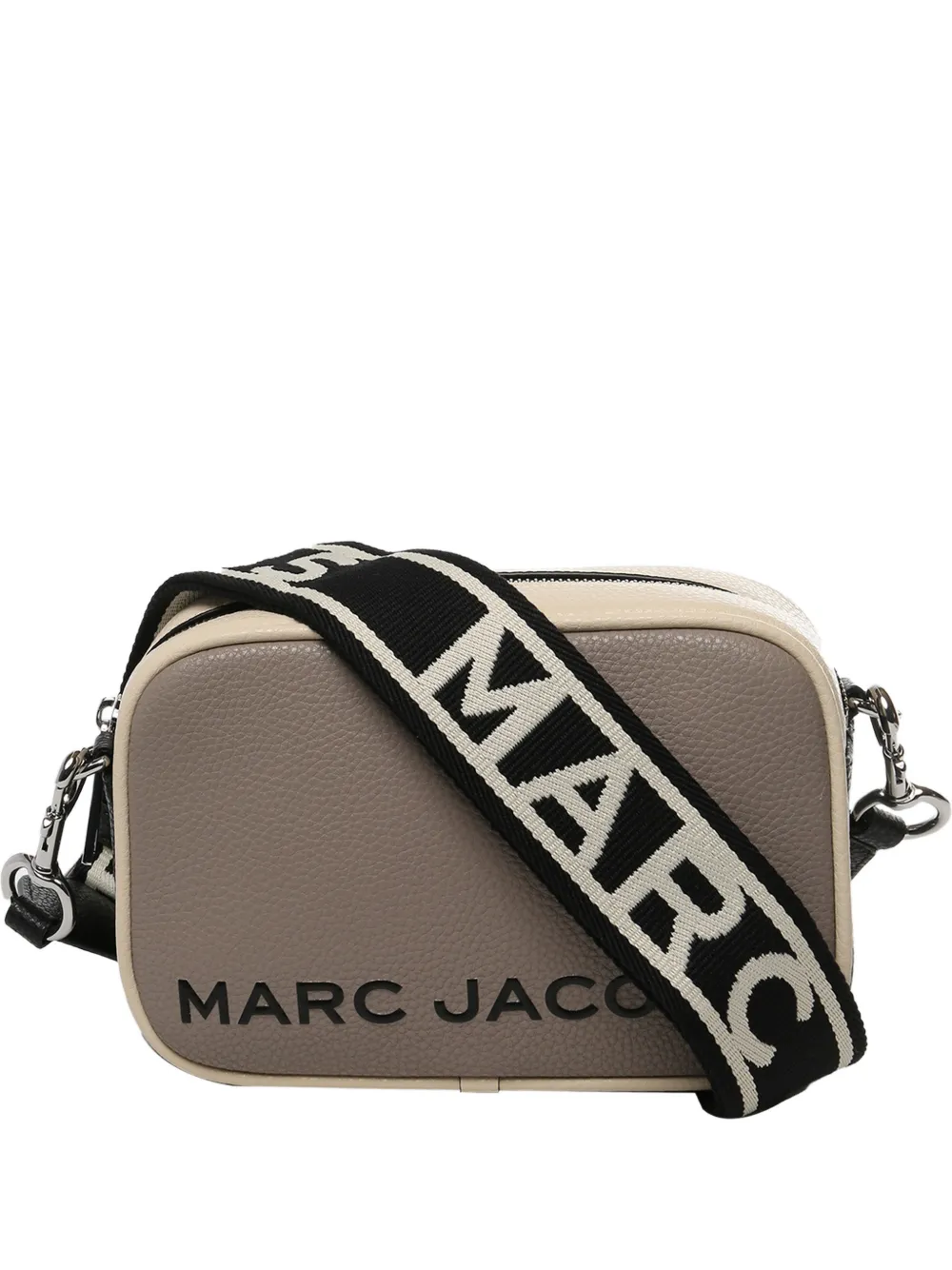 Marc Jacobs Logo-lettering Cross Body Bag In Neutral
