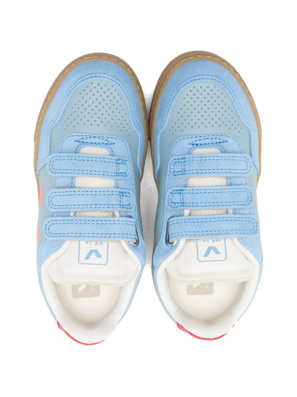 VEJA Kids V-90 sneakers met klittenband Blauw