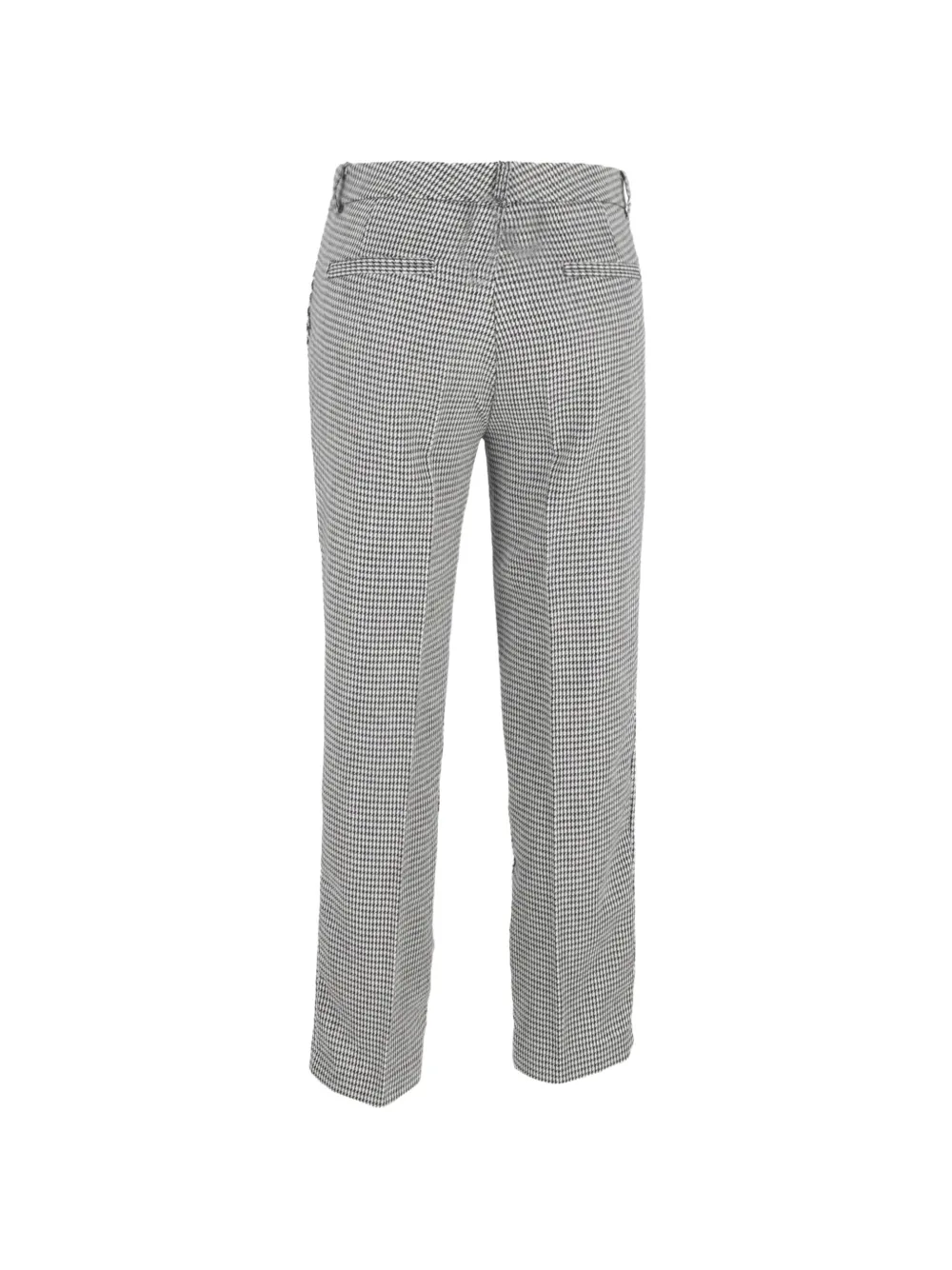  Iris & Ink Patterned Trousers - White 
