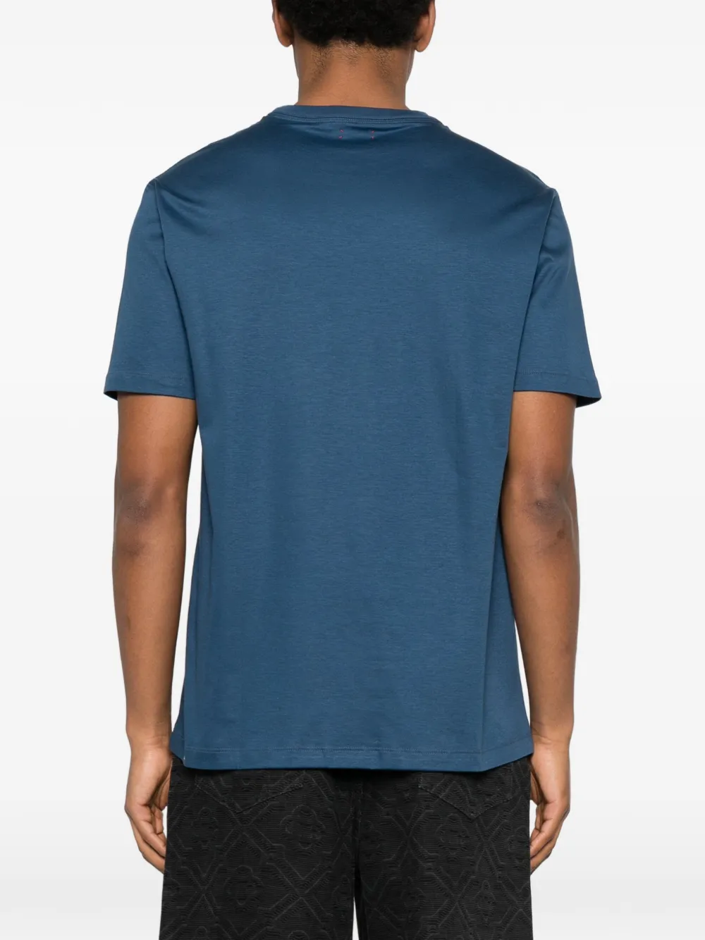 Kiton T-shirt met ronde hals Blauw