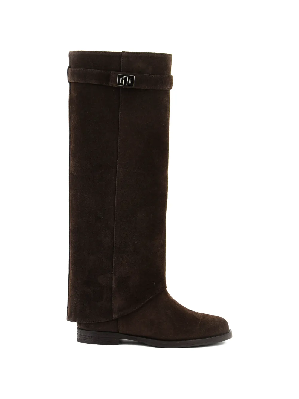 Paul Warmer Hooded Rider Boots In Brown
