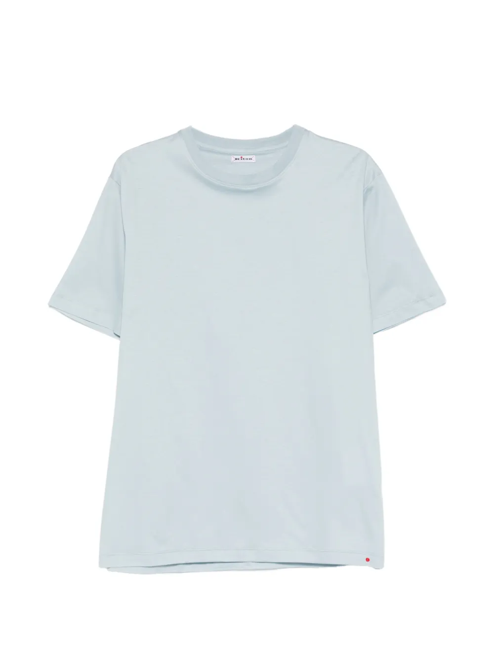 Kiton crew-neck T-shirt - Blu
