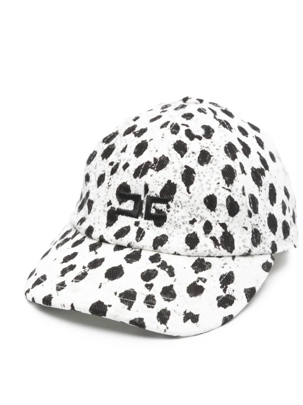  Elisabetta Franchi La Mia Bambina Gorra Con Logo Estampado - Blanco 