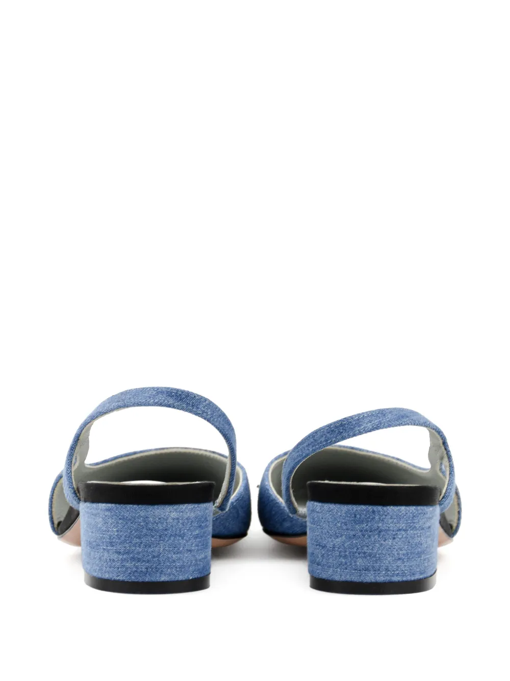 Paul Warmer Loulou Sling Jeans pumps Blauw