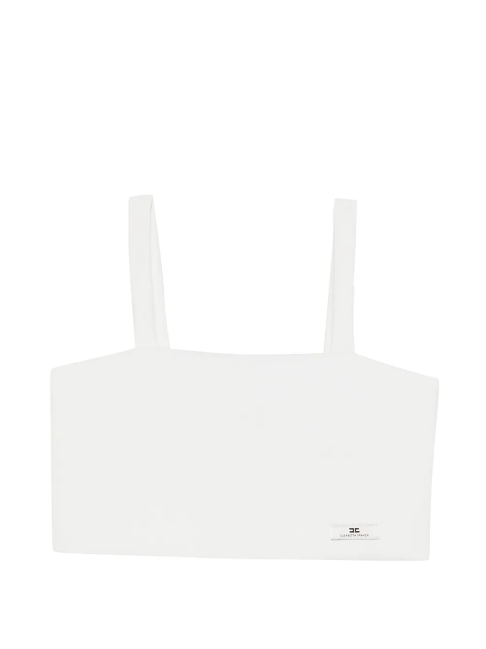 Elisabetta Franchi La Mia Bambina Top smanicato - Bianco