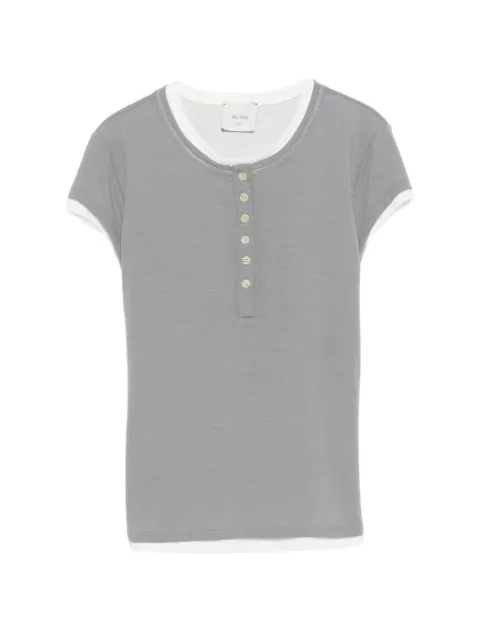 Alysi buttoned T-shirt