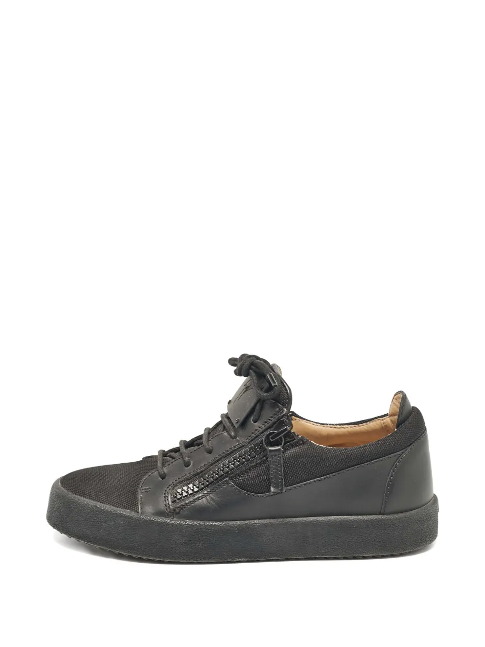 Giuseppe Zanotti Vintage Frankie zip-detail sneakers - Nero