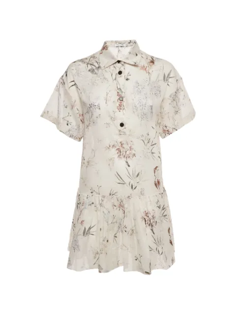 Christian Dior Pre-Owned print cotton mini dress