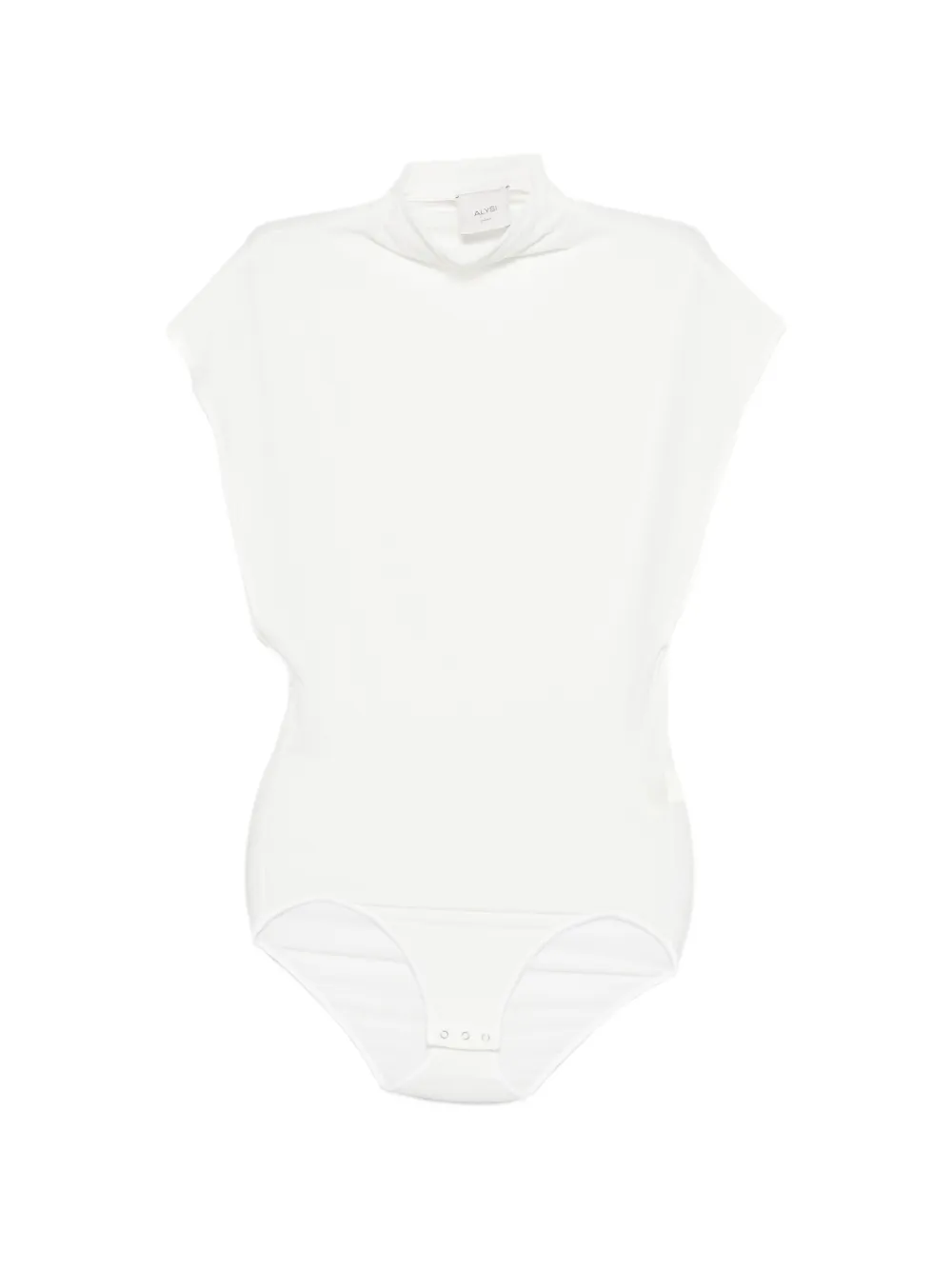 Alysi Body con collo rialzato - Bianco