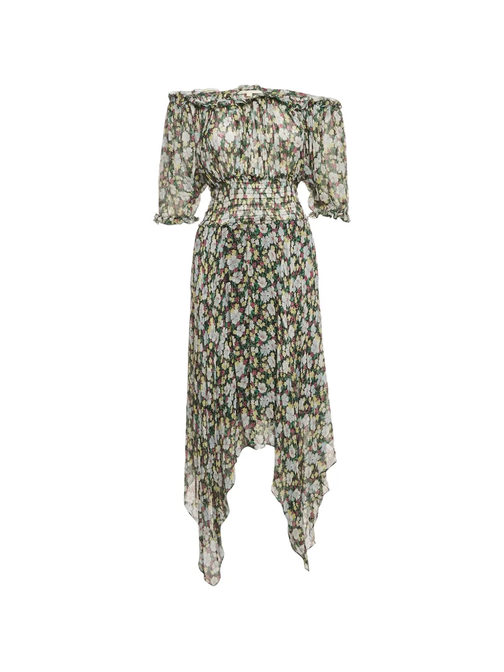 Maje floral-print dress - Verde