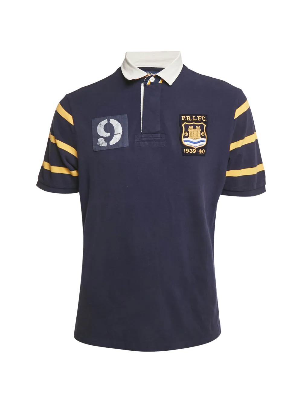 Polo Ralph Lauren Vintage patch striped polo shirt - Blu