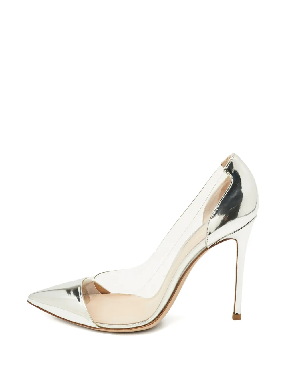 Gianvito Rossi point-toe heeled pumps - Silber