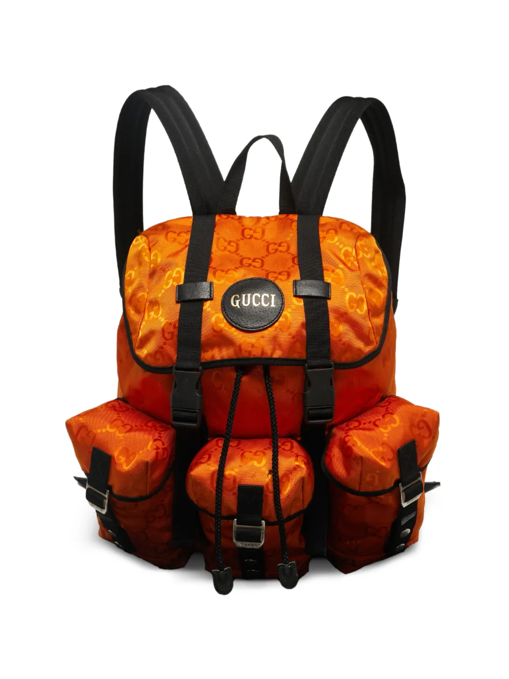 Gucci Pre-Owned logo backpack - Arancione