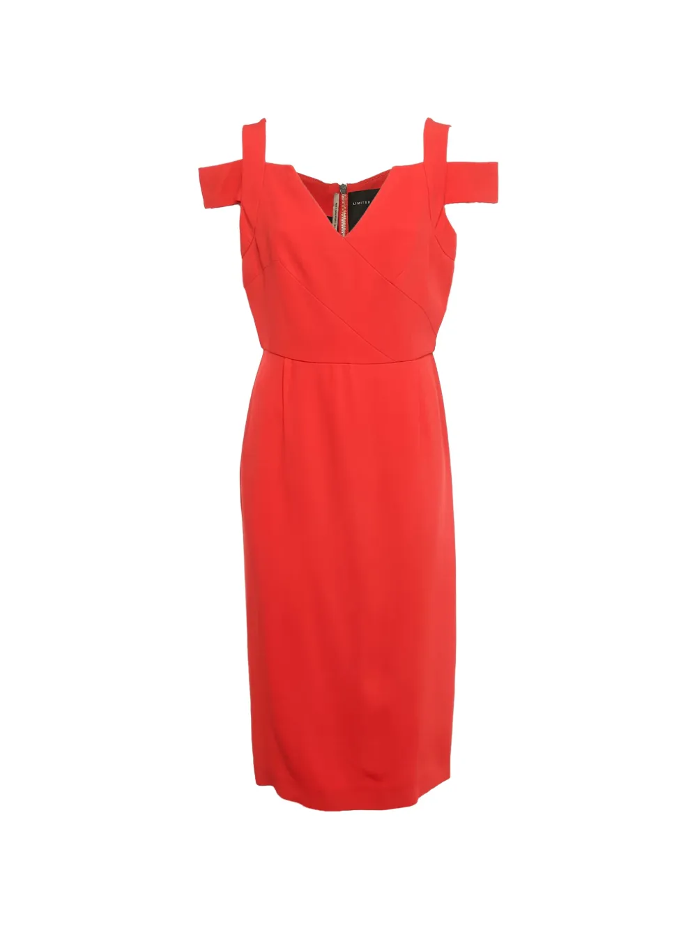 Roland Mouret Abito Limited Edition Erskin con spalle scoperte - Rosso