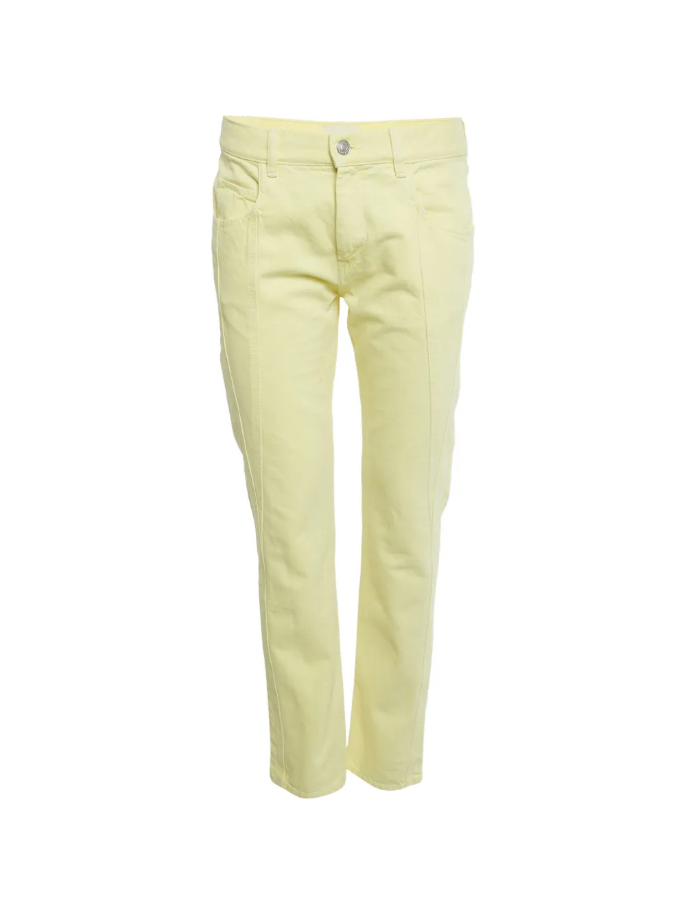 Isabel Marant Vintage Pantaloni in cotone - Giallo