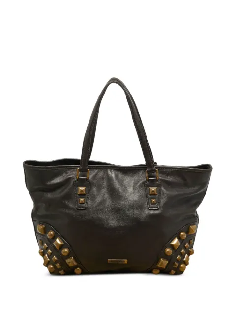 Burberry Pre-Owned leather tote bag