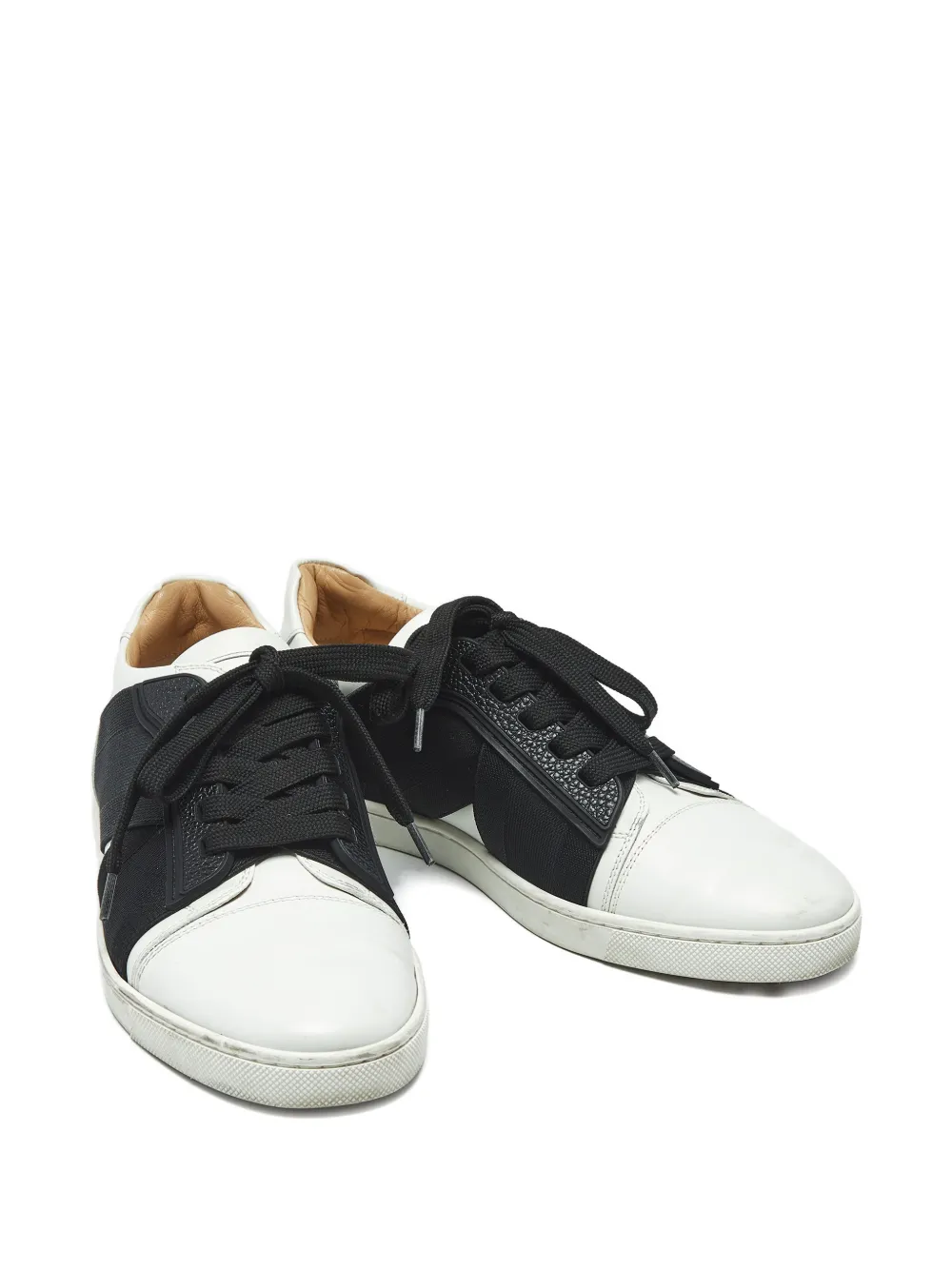 Christian Louboutin Pre-Owned Elastikid lace-up sneakers - Weiß