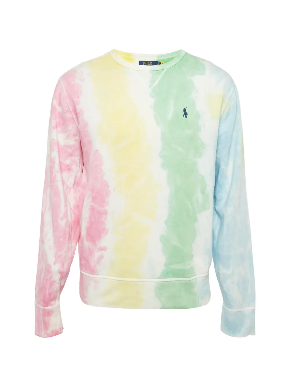Polo Ralph Lauren Vintage tie-dye cotton sweatshirt - Bianco