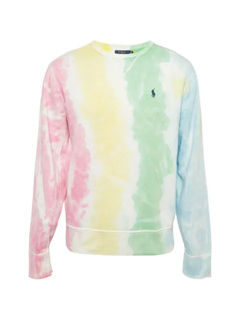 Polo Ralph Lauren Vintage sweat en coton à motif tie-dye
