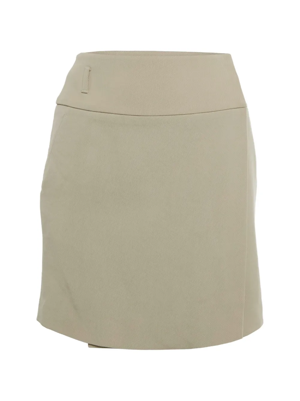 Gucci Pre-Owned gabardine mini skirt - Toni neutri