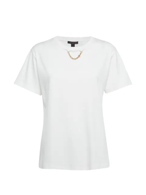 Louis Vuitton Pre-Owned chain cotton top