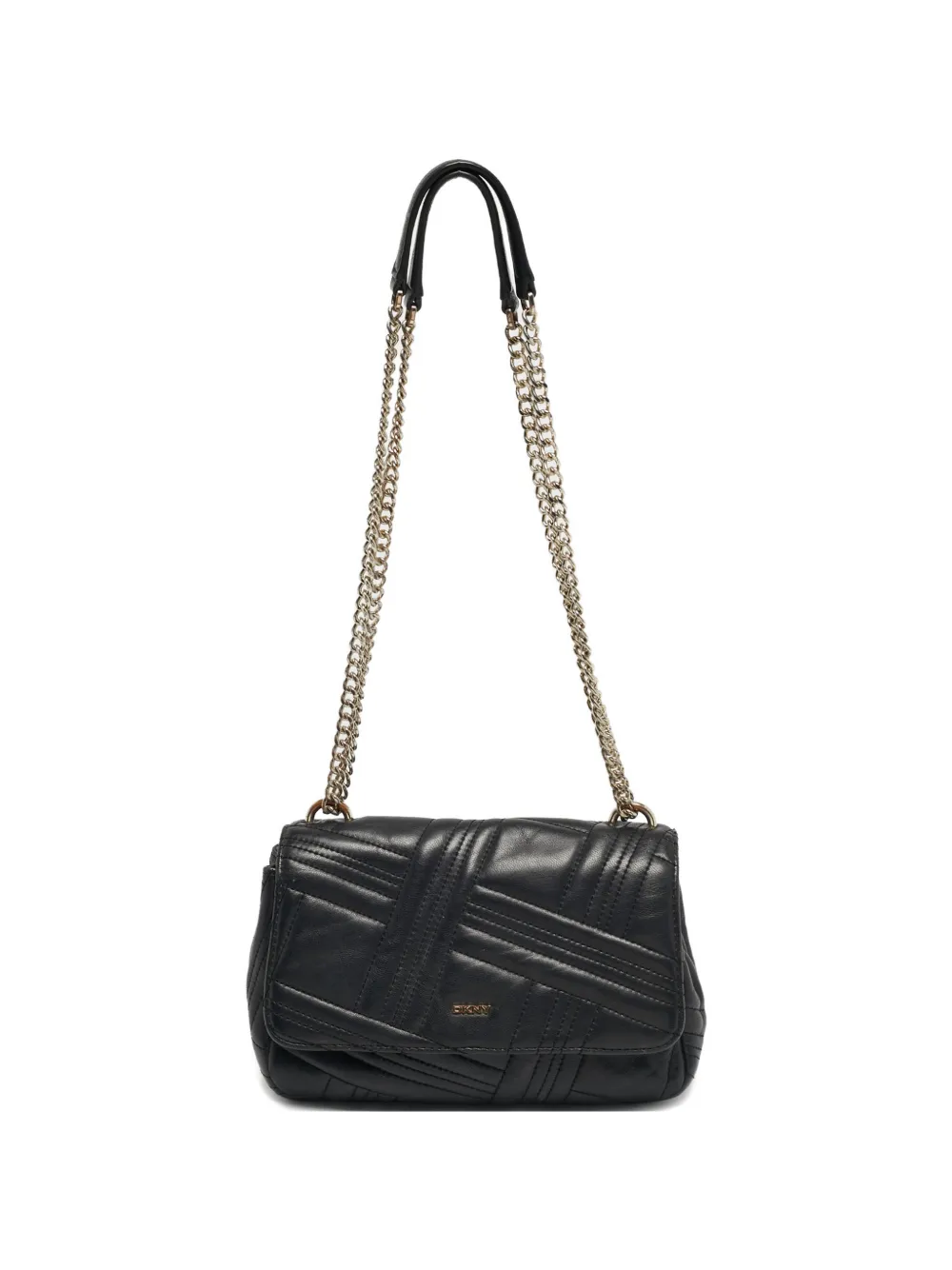 DKNY Vintage 2022 quilted leather shoulder bag - Nero
