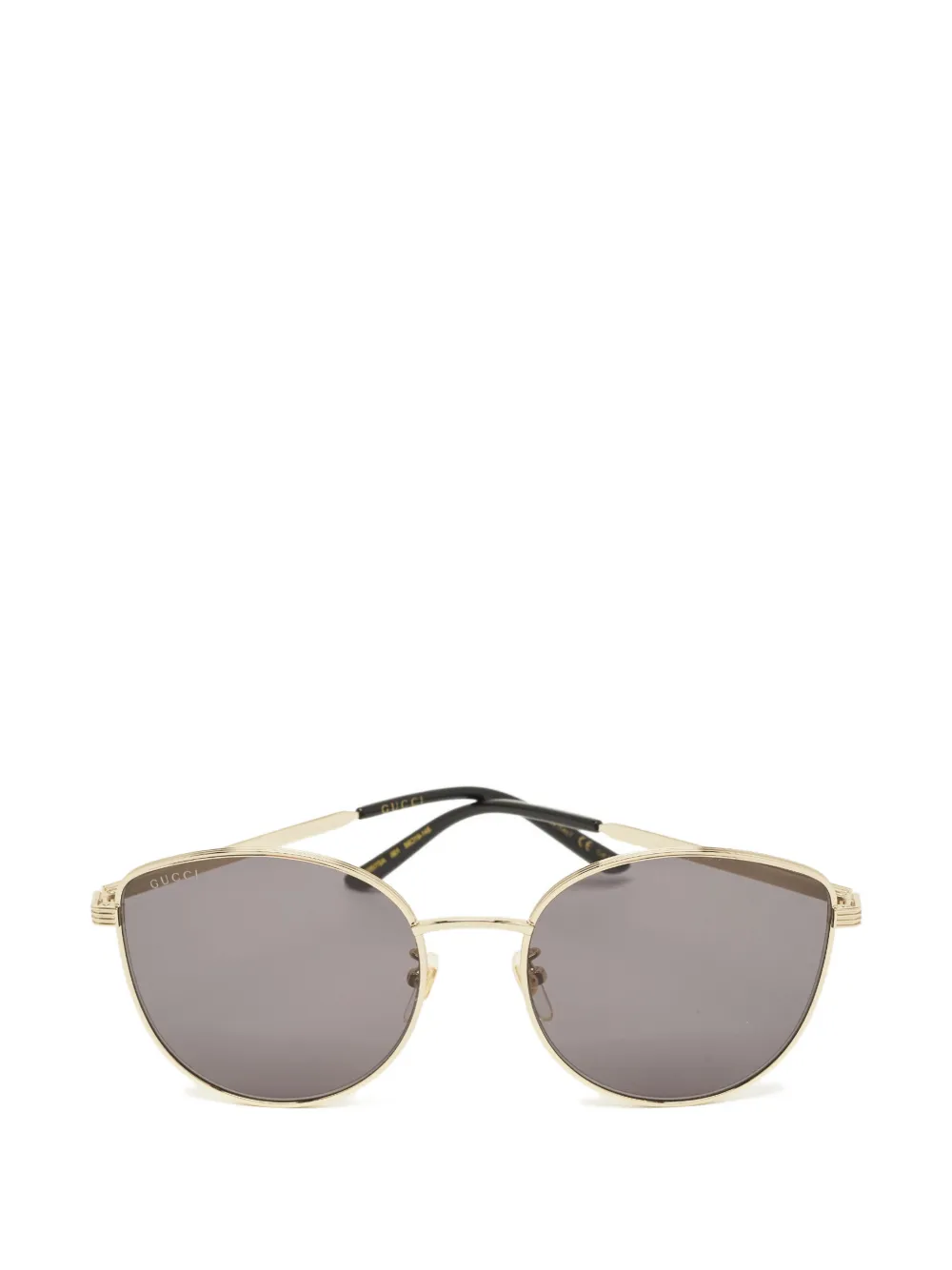 Gucci Pre-Owned cat-eye sunglasses - Oro