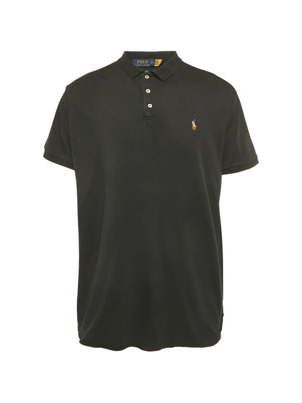 Polo Ralph Lauren Vintage embroidered-logo polo shirt - Nero
