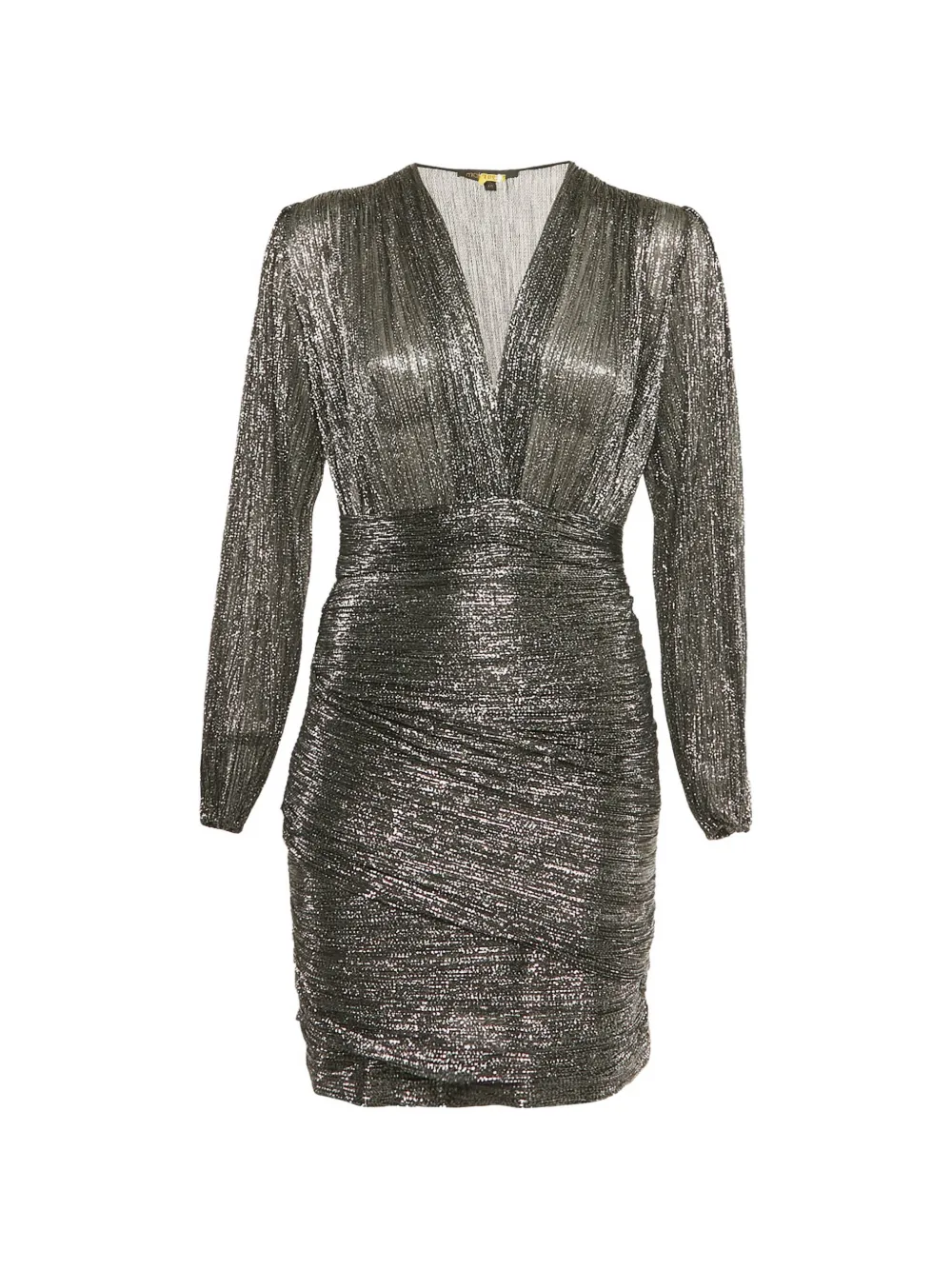 Maje draped mini dress - Grigio