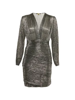 Maje sequin-embellished Mini Dress | Black | FARFETCH JO
