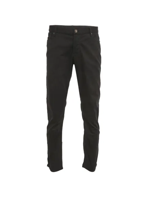 Emporio Armani Pre-Owned logo-detail trousers