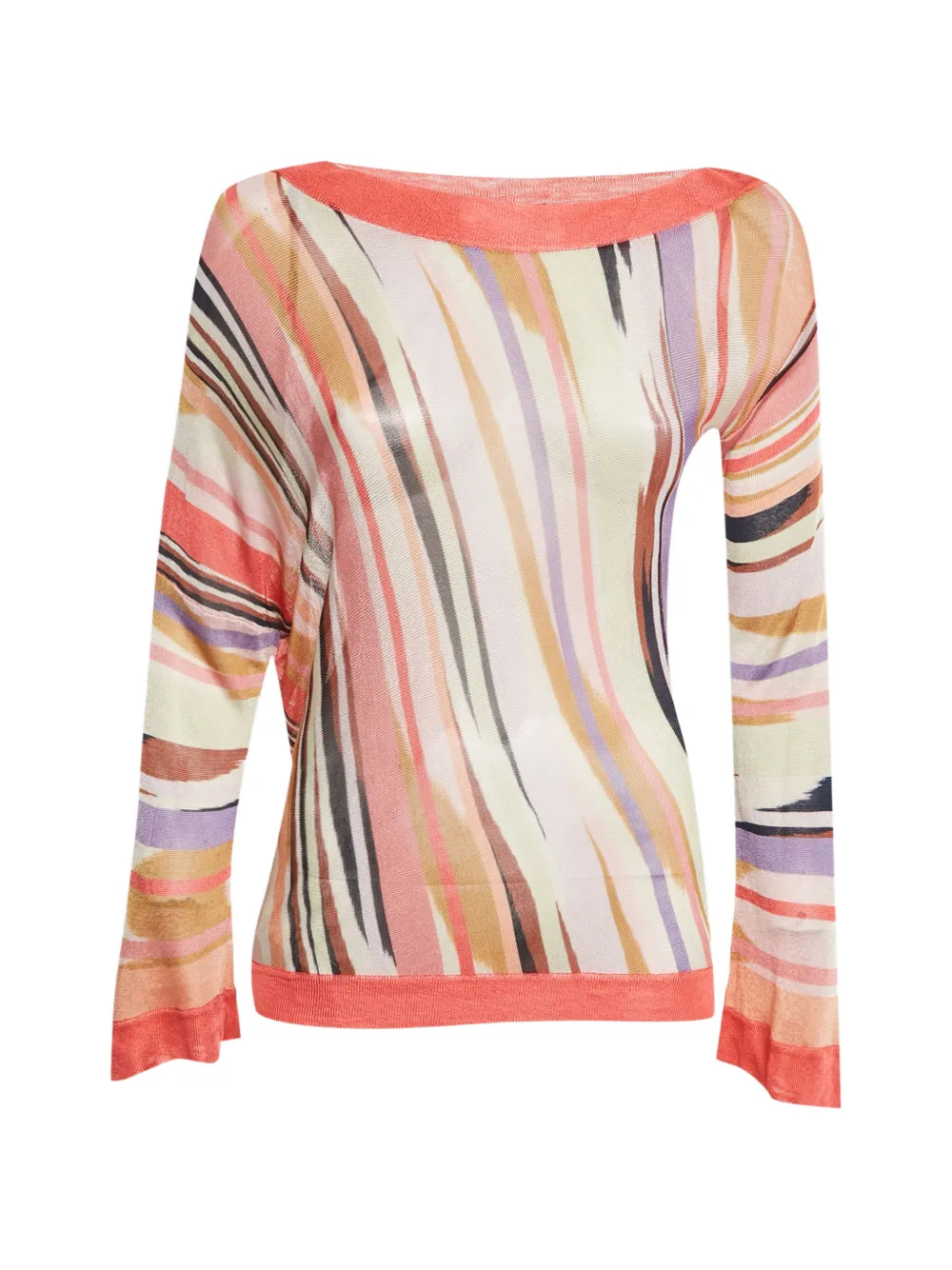 Missoni Pre-Owned striped top - Toni neutri