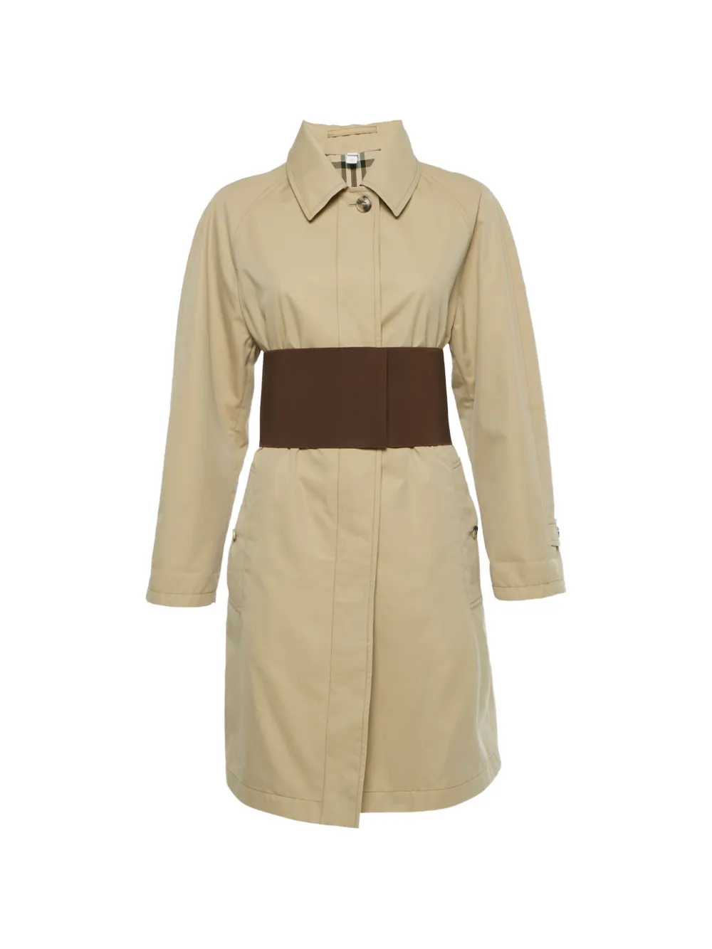 Burberry Pre-Owned cotton coat - Toni neutri