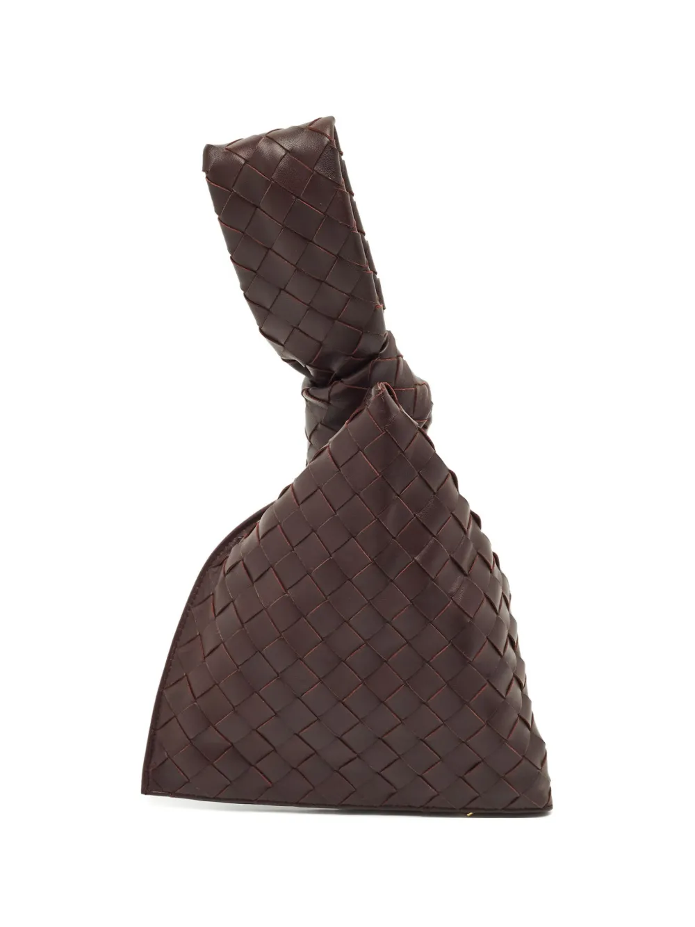 Bottega Veneta Pre-Owned Twist clutch bag - Braun