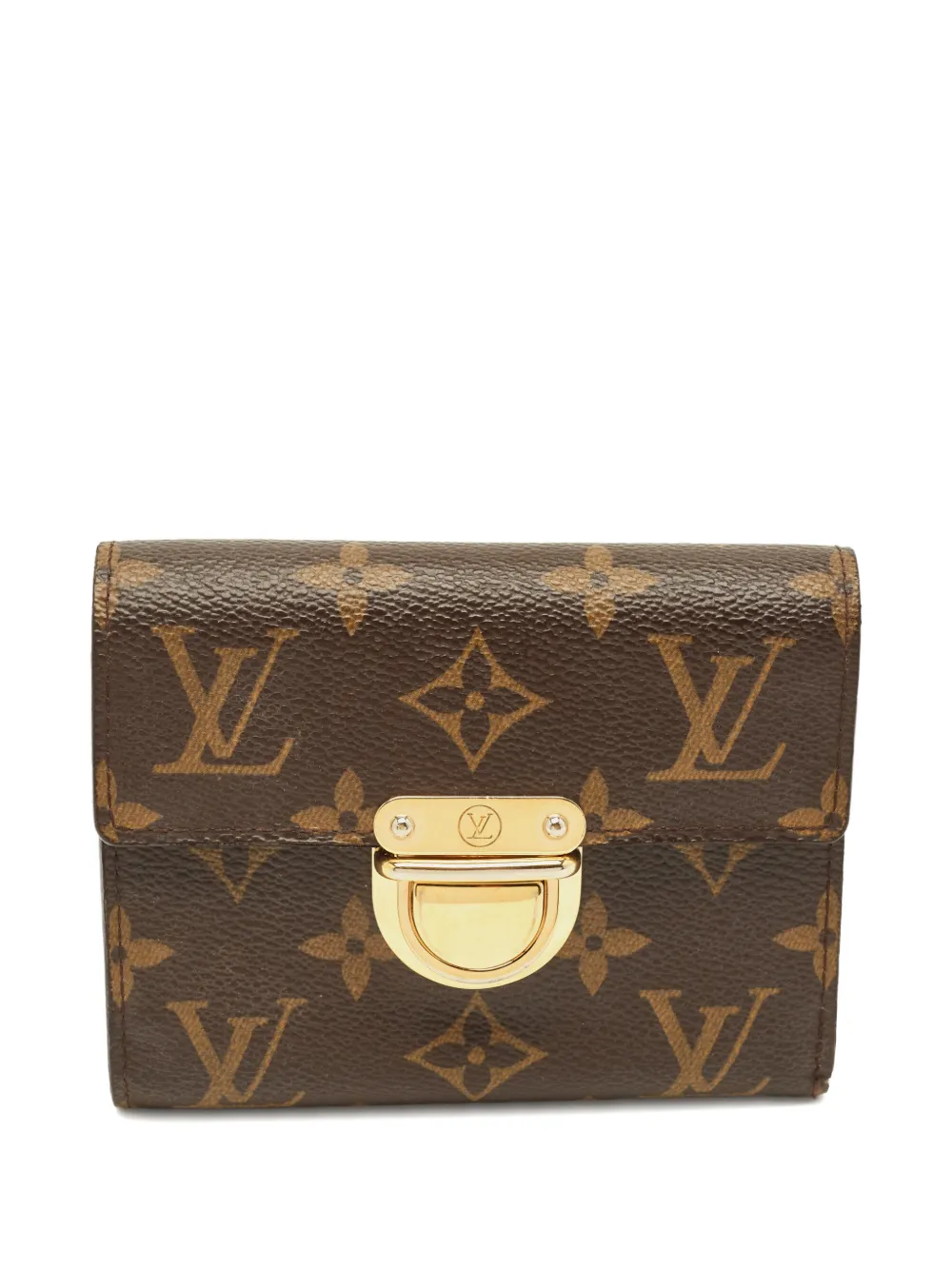 Louis Vuitton Pre-Owned 2008 monogram flap wallet - Marrone