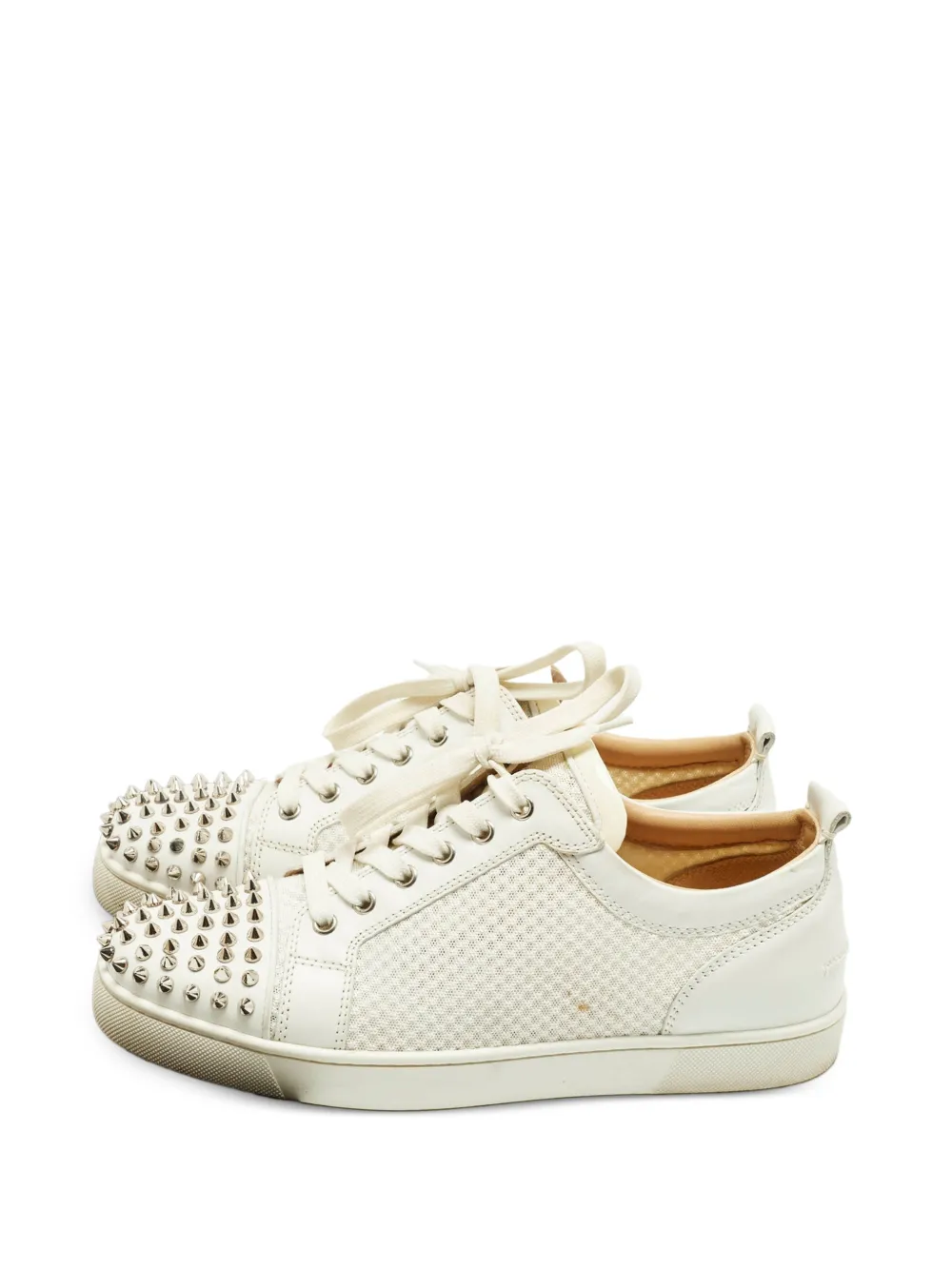 Christian Louboutin Pre-Owned Spikes sneakers - Weiß