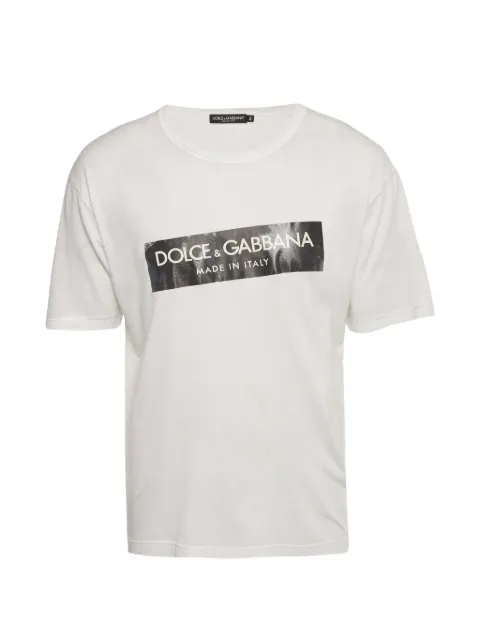 Dolce & Gabbana Pre-Owned t-shirt à logo imprimé