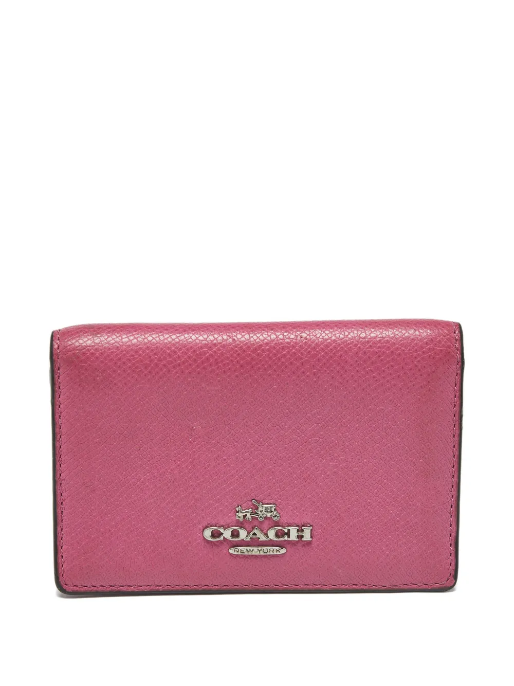 Coach Vintage logo-detail card holder - Rosa