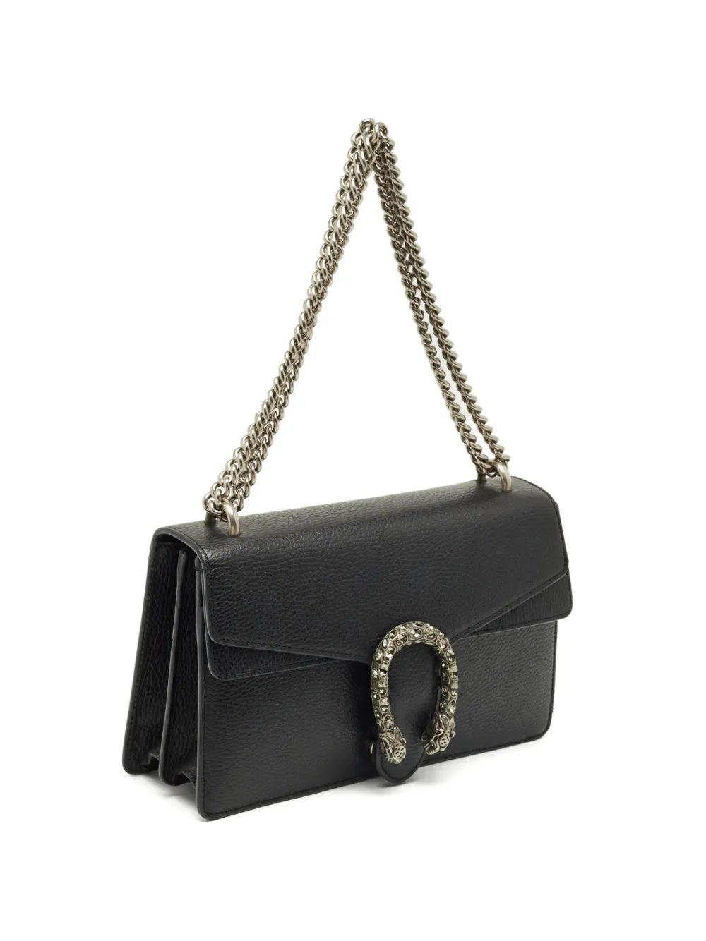 Gucci Pre-Owned small Dionysus leather shoulder bag - Nero