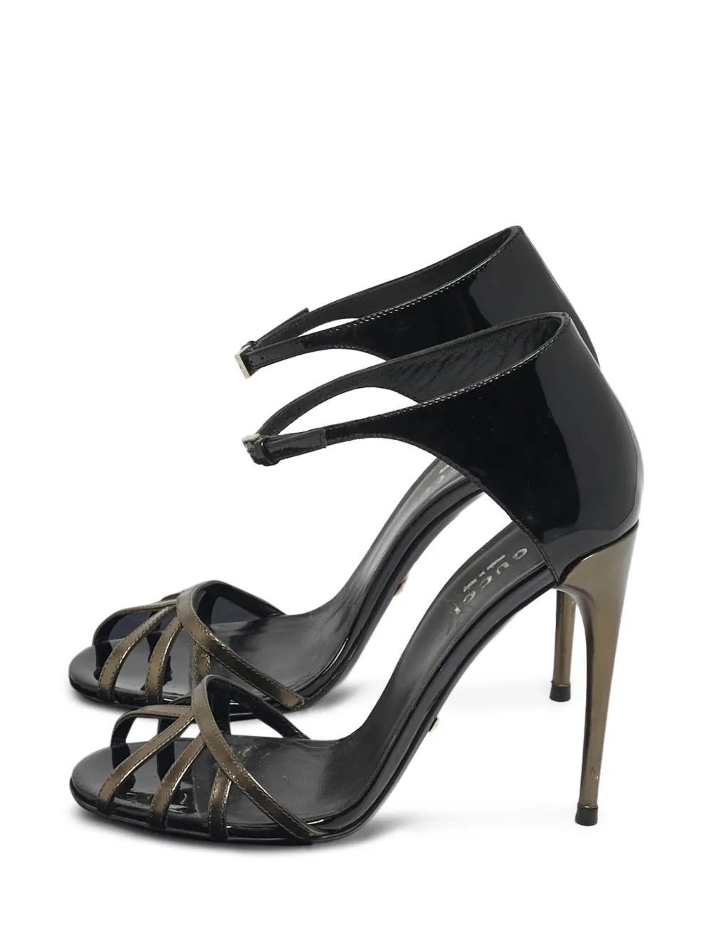 Gucci Pre-Owned ankle-strap sandals - Nero