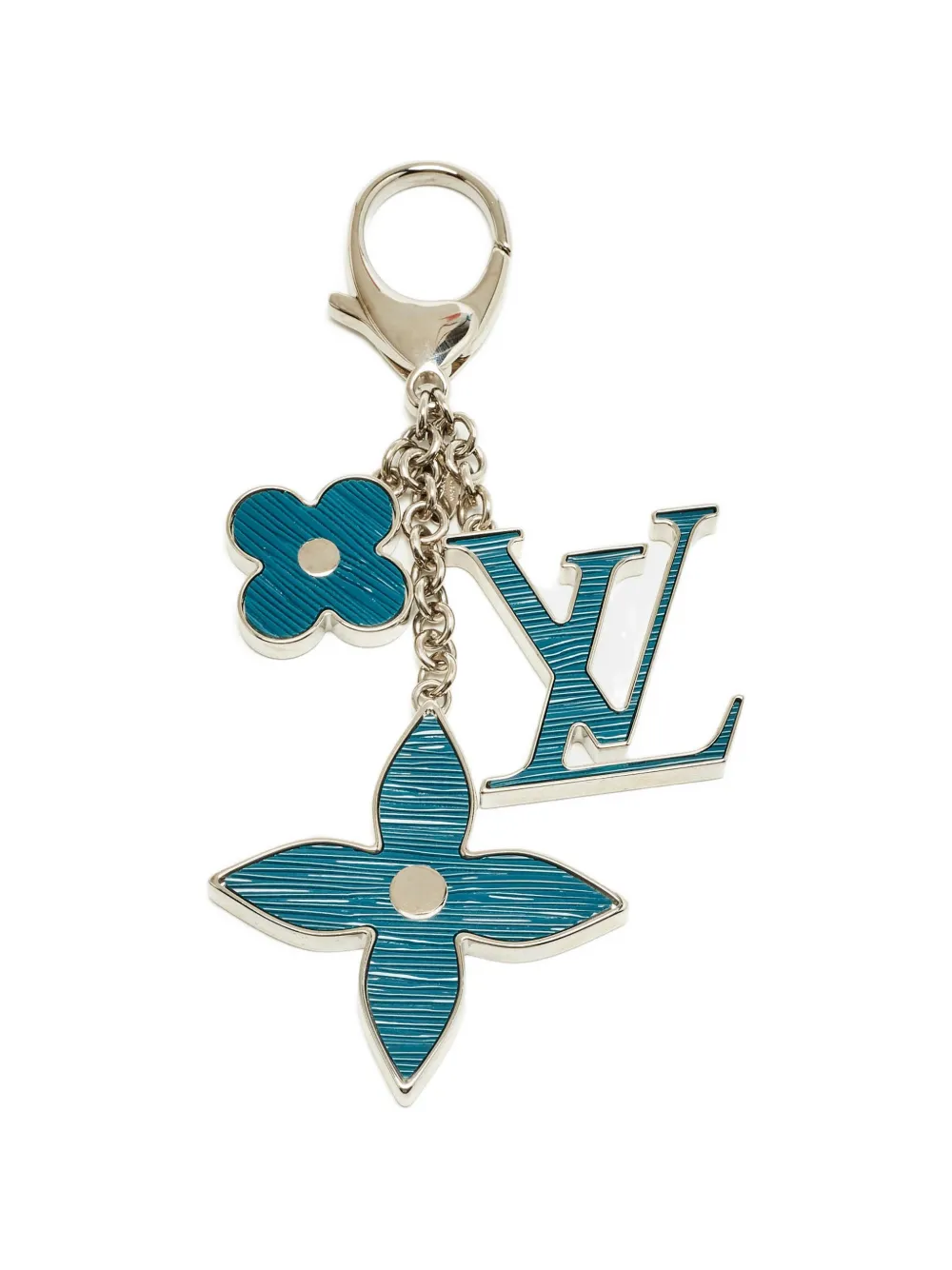 Louis Vuitton Pre-Owned Fleur d’Epi floral charm - Blu
