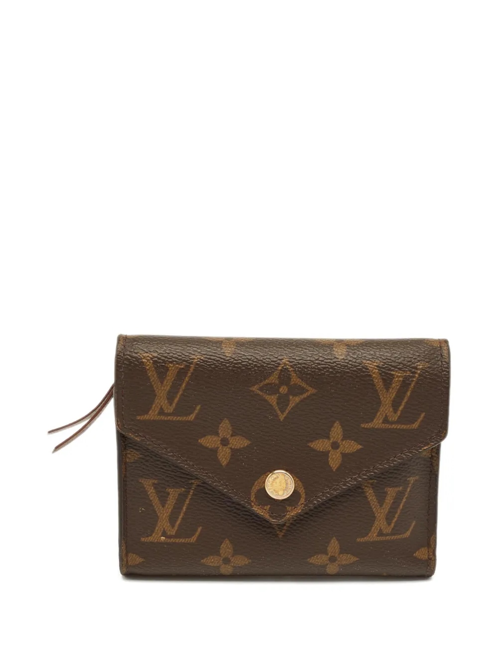 Louis Vuitton Pre-Owned canvas Victorine wallet - Marrone