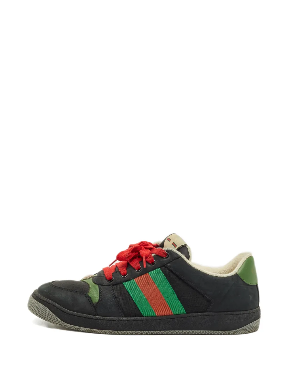 Gucci Pre-Owned Screener Web sneakers - Nero