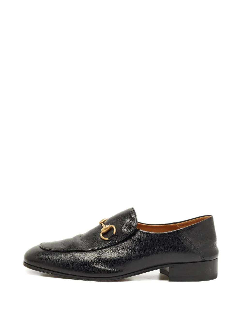 Gucci Pre-Owned horsebit leather loafers - Nero